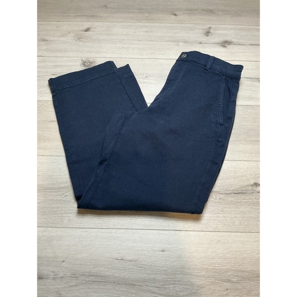 EVERLANE The Utility Straight Leg Pant Navy Size 8 Large New With Tags - Picture 9 of 9